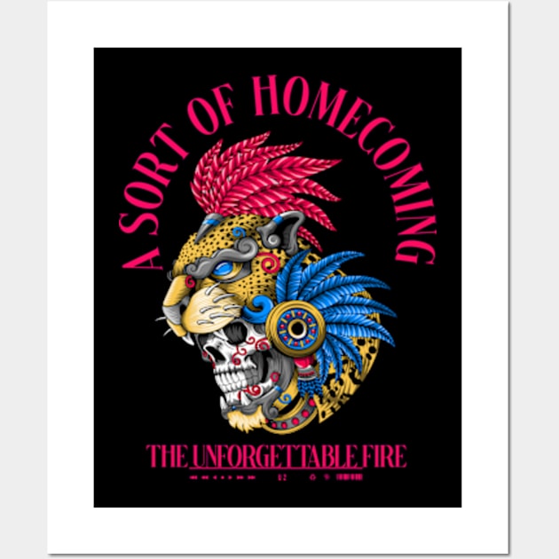 A Sort of Homecoming The Unforgettable Fire Wall Art by Rooscsbresundae